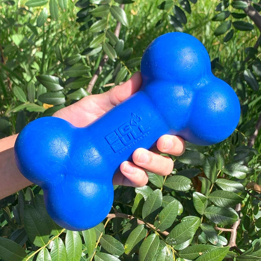 Brinquedo Cachorro Grande Ossinho Borracha